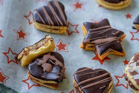 Zutaten Schoko Marzipan Plätzchen Schritt für Schritt