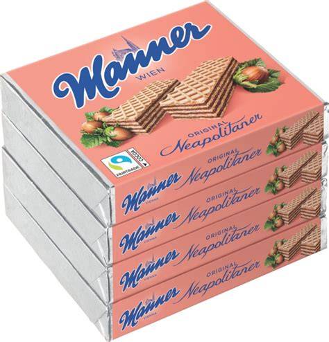 Zutaten der Manner Neapolitaner Schnitten