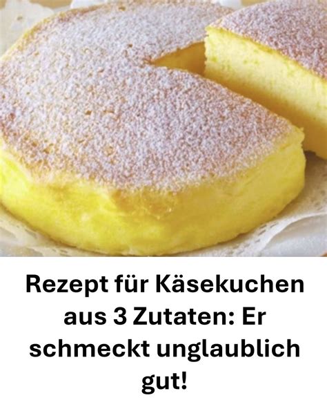 Zutaten eines Käsekuchens visualisiert