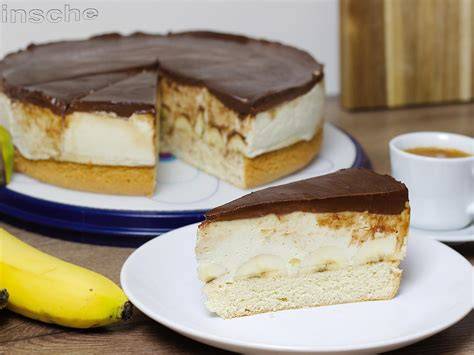 Zutaten für Bananen Sahne Torte