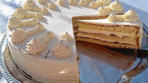 Zutaten für Buttercremetorte