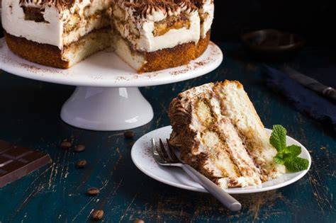 Zutaten für Cappuccino Torte in einer Tabelle übersichtlich dargestellt