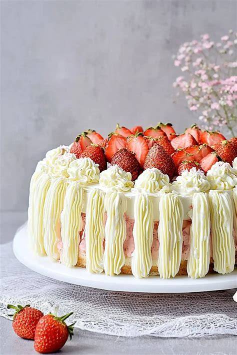 Zutaten für Erdbeer-Sahne-Torte