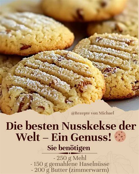 Zutaten für Linzer Kekse, Walnüsse, Haselnüsse, Butter, Marmelade