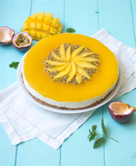 Zutaten für Mango Quark Kuchen: Kekse, Butter, Mango, Quark, Frischkäse