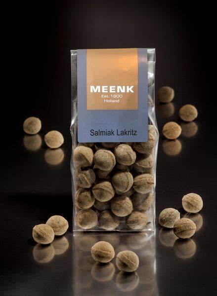 Zutaten für Meenk Lakritz Schokolade Salmiak