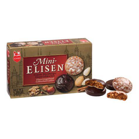 Zutaten für Mini Elisen Lebkuchen