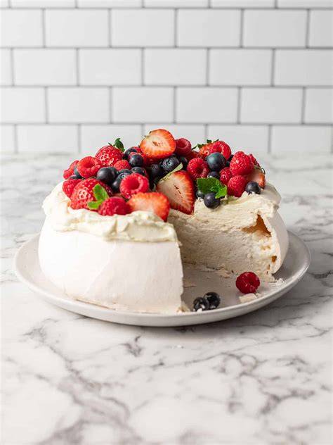 Zutaten für Pavlova