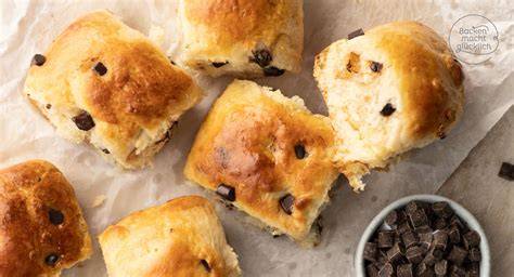 Zutaten für Quark-Schokobrötchen ohne Zucker