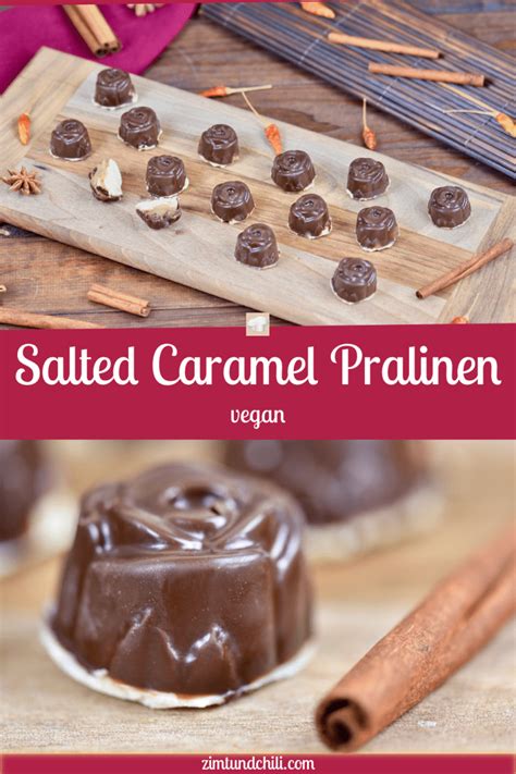 Zutaten für Salted Caramel Pralinen - Collage