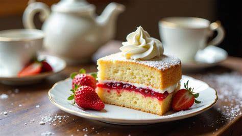 Zutaten für Victoria Sponge Cake
