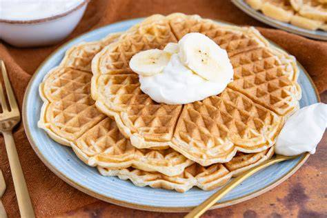 Zutaten für Waffelteig mit Joghurt