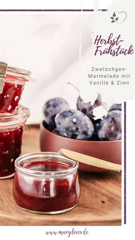 Zutaten für Zwetschkenröster: Zwetschgen, Zimt, Vanille, Einmachgläser