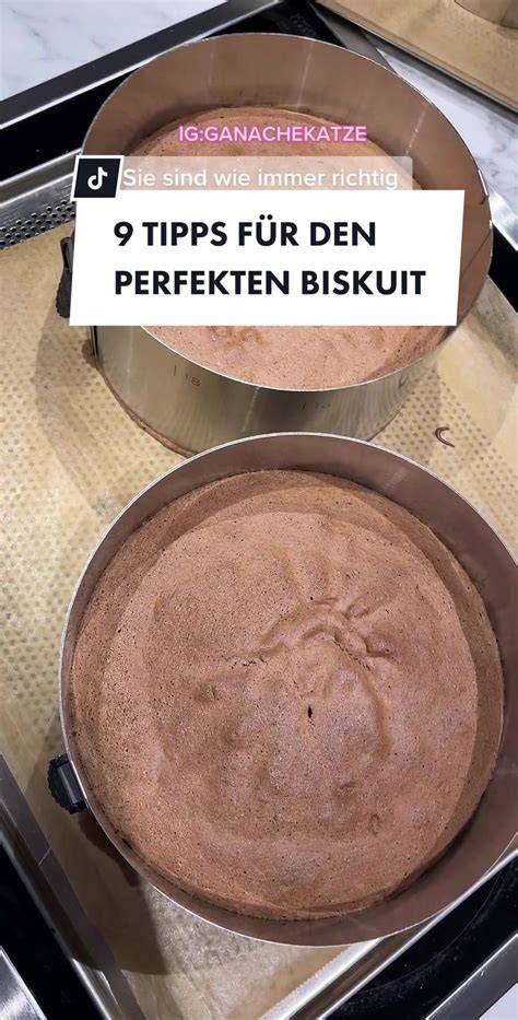 Zutaten für den perfekten Biskuit