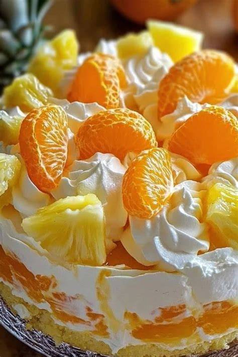 Zutaten für die Ananas-Vanille-Torte: Ananas, Pudding, Mehl, Butter, Sahne