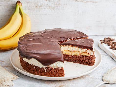 Zutaten für die Bananen-Schoko-Torte