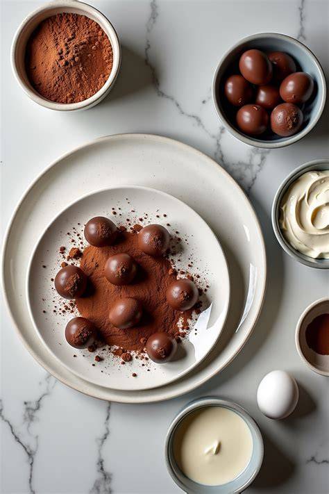 Zutaten für die Rocher Torte auf einen Blick