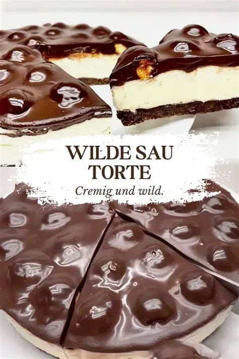 Zutaten für die Wilde Sau Torte: Keksboden, Quarkcreme, Schokoladenglasur