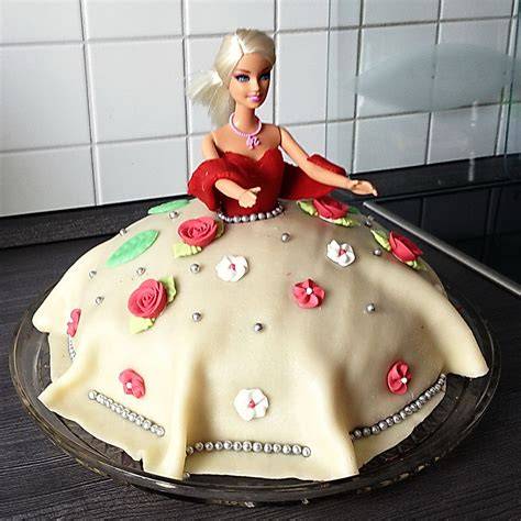 Zutaten für eine Barbie Torte