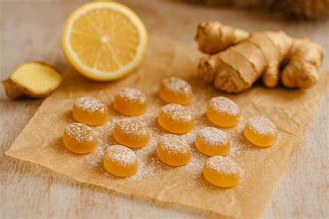 Zutaten für hausgemachte Schoko Ingwer Stäbchen: Ingwer, Zucker, Kuvertüre, Honig