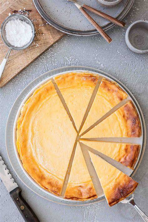 Zutaten für schnellen Käsekuchen mit Puddingpulver