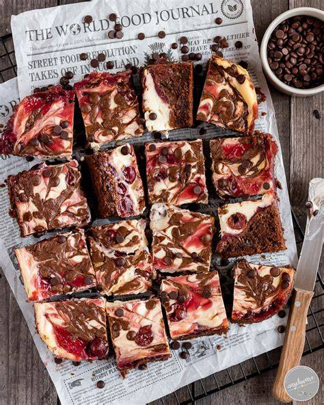 Zutaten für vegane Brownie Cheesecake Brownies