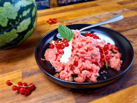Zutaten für veganes Meloneneis