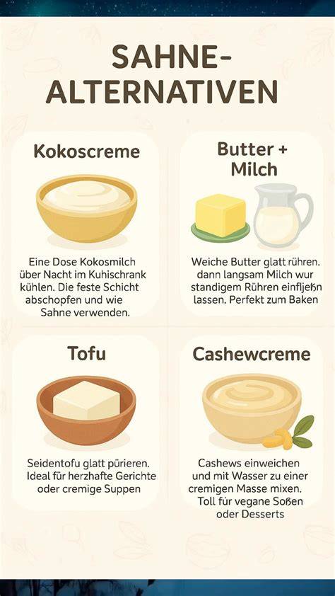 Zutaten für zuckerfreie Glasur: Kokosnussöl, Kokoscreme, Cashewcreme