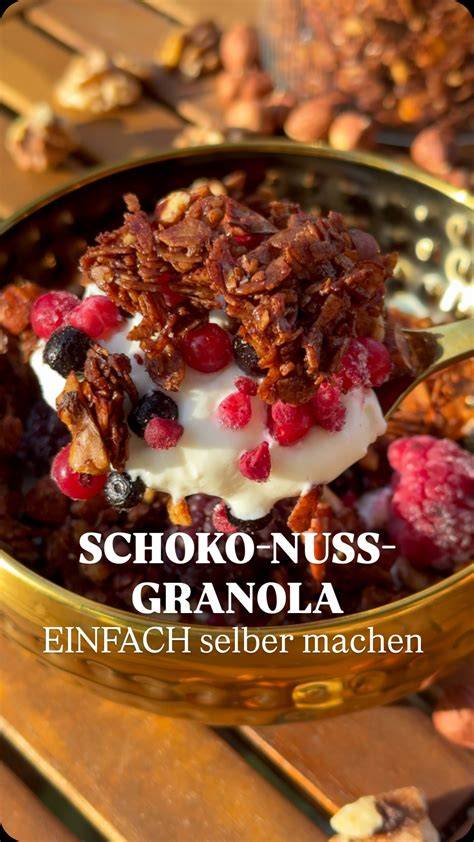 Zutaten im Überblick: Nüsse, Datteln, Haferflocken, Schokolade, Kokosöl, Kakaopulver