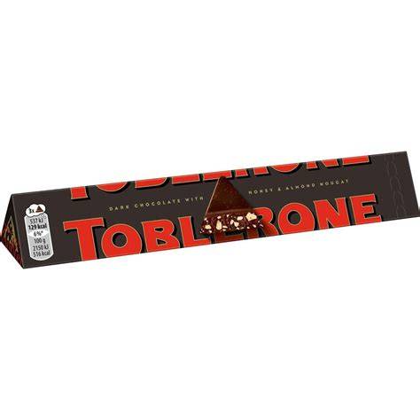 Zutaten und Allergeninformationen Toblerone Dark