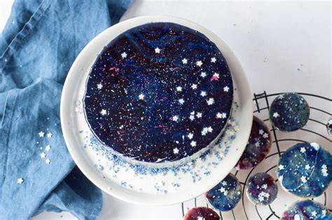 Zutaten und Farbvariationen für die Galaxy Mirror Glaze
