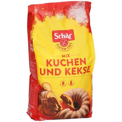 Zutaten und Nährwertangaben auf dem Schär Mix C Produktetikett