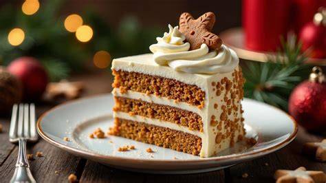 Zutaten und Schritt-für-Schritt Zubereitung einer Lebkuchen Creme Torte, Übersicht