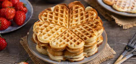 Zutaten und Schritt-für-Schritt für Omas Herzwaffeln