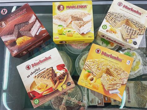 Zutaten und Sorten der Marlenka Produkte