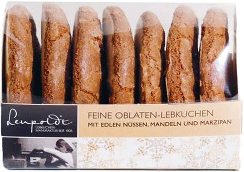 Zutaten und Verarbeitung von Leupoldt Lebkuchen