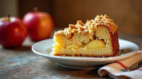 Zutaten und Vorbereitung für Apfelkuchen mit Streuseln