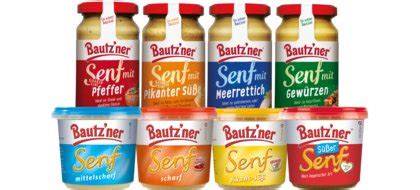 Zutaten und Zusammensetzung von Bautzner Senf