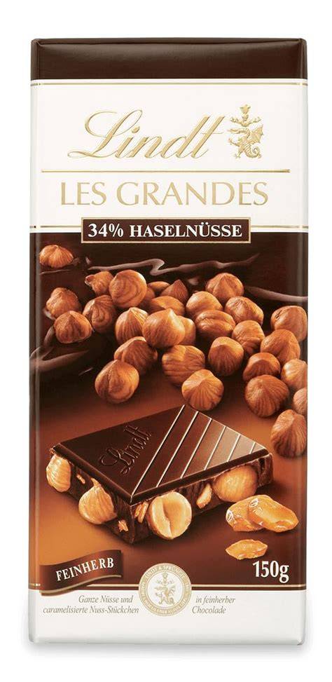 Zutaten von Lindt Voll Nuss Schokolade und ihre Funktionen