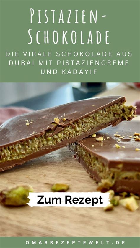 Zutaten-Infografik: Schokolade, Kadayif (Engelshaar), Pistaziencreme, Tahini, Butter, Pistazien