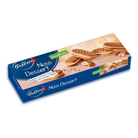Zutatenanalyse Bahlsen Nuss Dessert