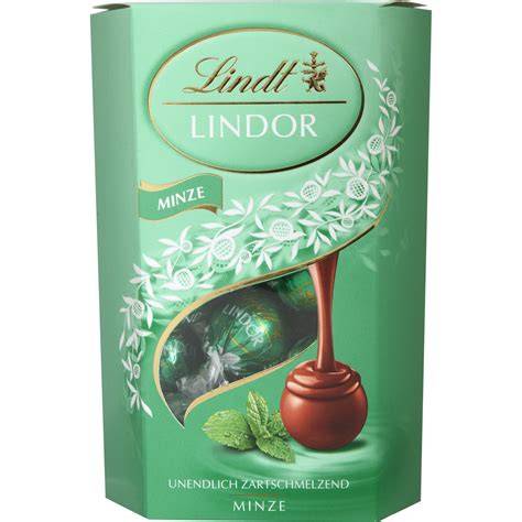 Zutatenanalyse Lindor Kugeln Minze