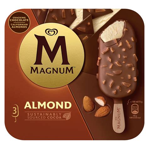 Zutatenaufstellung auf einer Magnum Classic Verpackung