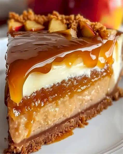 Zutatenliste Karamell-Apfel-Käsekuchen