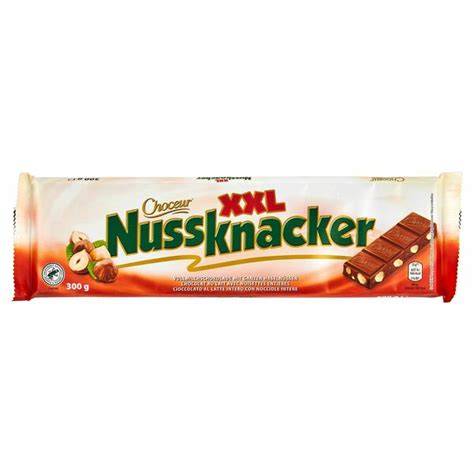 Zutatenliste der Nussknacker XXL Schokolade