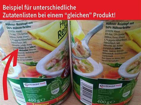 Zutatenlisten beim Teekauf