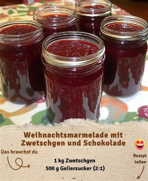Zwetschgen und Schokolade Zutatenbild
