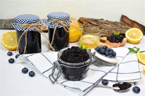 amaretti und blaubeeren marmelade