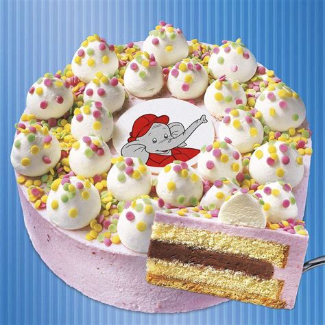 benjamin blümchen torte, angeschnitten und dekoriert
