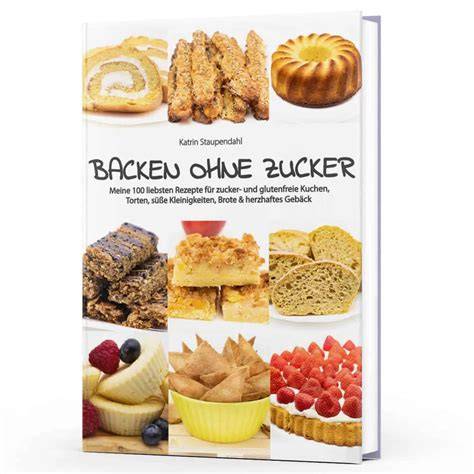 buchcover backen ohne zucker